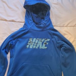 Boys Nike Dri Fit hooded sweatshirt
